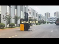 স্ট্যান্ডার্ড লিফটিং উচ্চতা 7500mm ডাবল রিচ লিফট ট্রাক সলিড পিইউ টায়ার